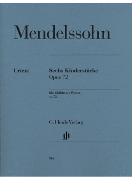 Sechs Kinderstücke op. 72